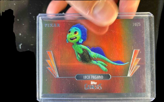 2025 Topps Disney Genesis #59 Orange Foil /25