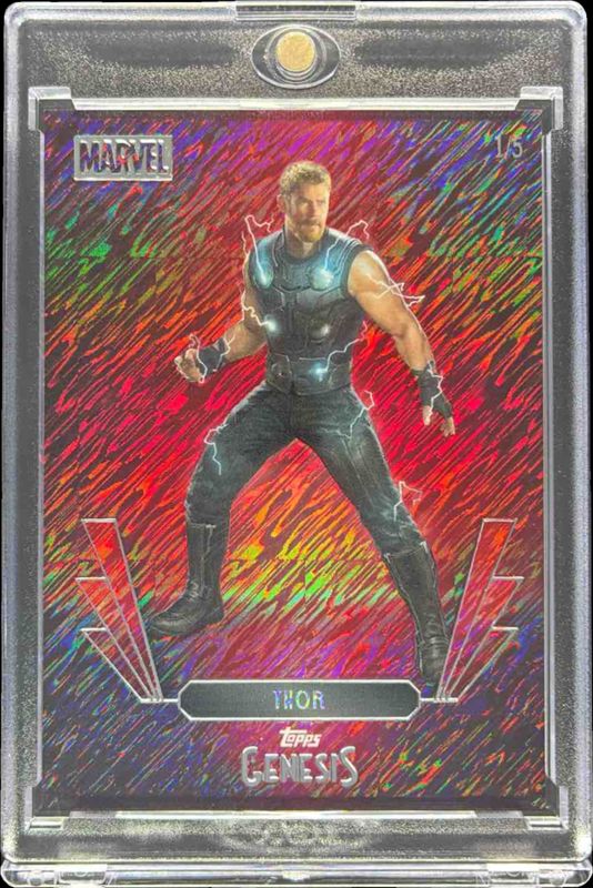 2025 Topps Disney Genesis #84 Red Shimmer /5