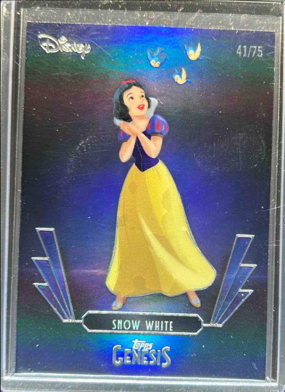 2025 Topps Disney Genesis #26 Blue Foil /75