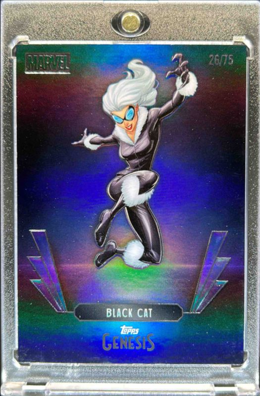 2025 Topps Disney Genesis #61 Blue Foil /75