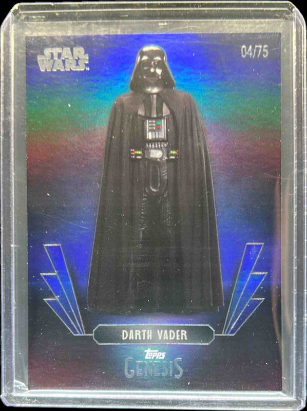 2025 Topps Disney Genesis #2 Blue Foil /75