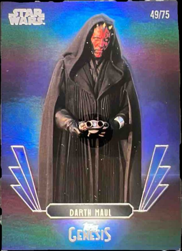 2025 Topps Disney Genesis #11 Blue Foil /75