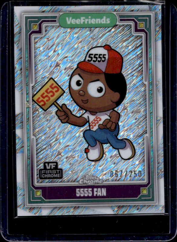 2025 Topps Chrome VeeFriends #1 Shimmer Refractor /250