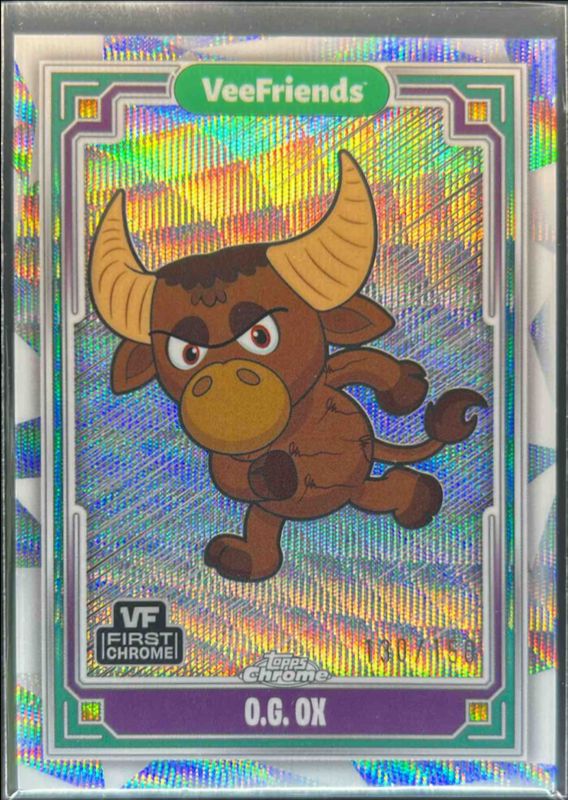 2025 Topps Chrome VeeFriends #54 Wave Refractor /150