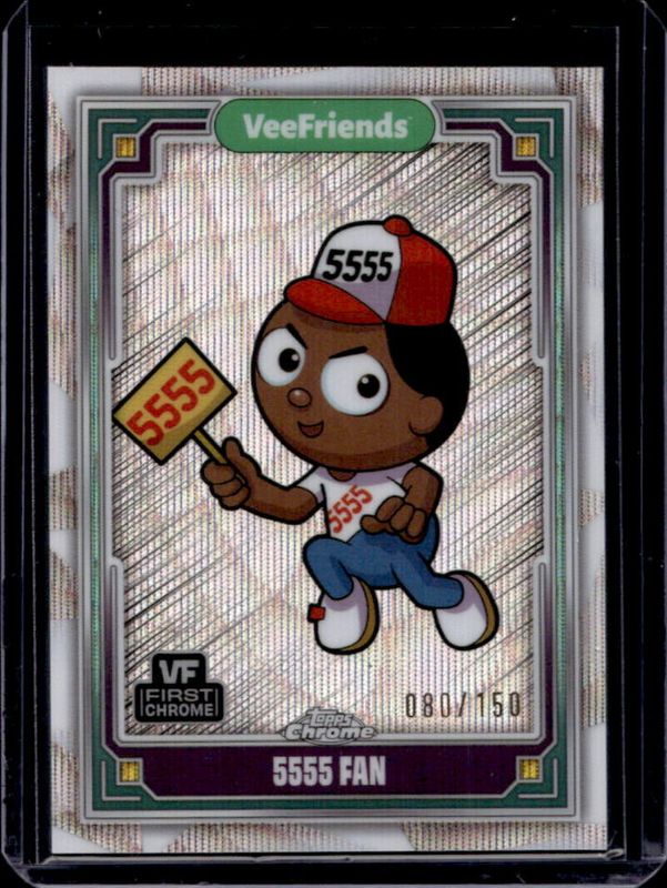 2025 Topps Chrome VeeFriends #1 Wave Refractor /150