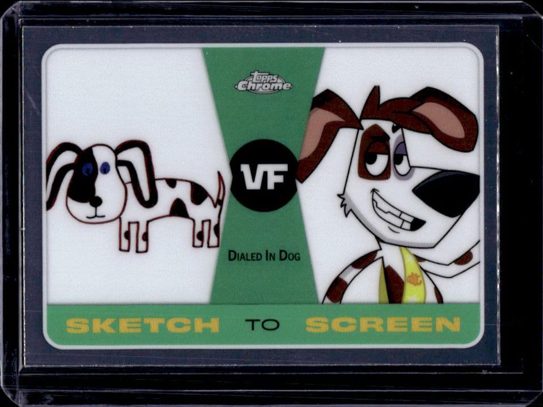2025 Topps Chrome VeeFriends #SK-7 Sketch to Screen