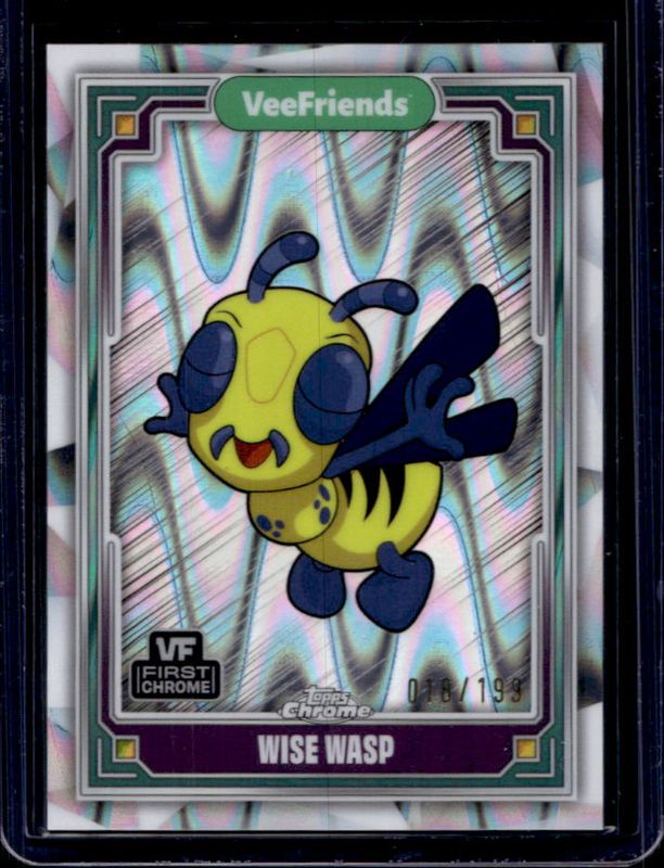 2025 Topps Chrome VeeFriends #72 RayWave Refractor /199