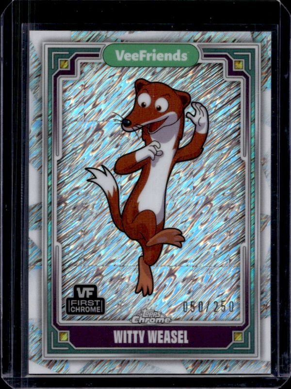 2025 Topps Chrome VeeFriends #91 Shimmer Refractor /250