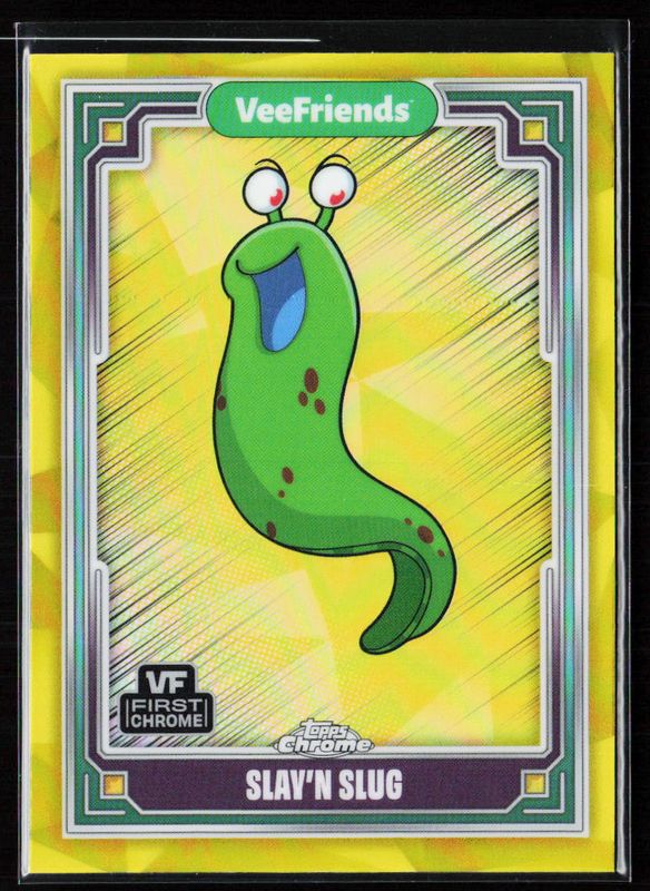 2025 Topps Chrome VeeFriends #32 Yellow Refractor