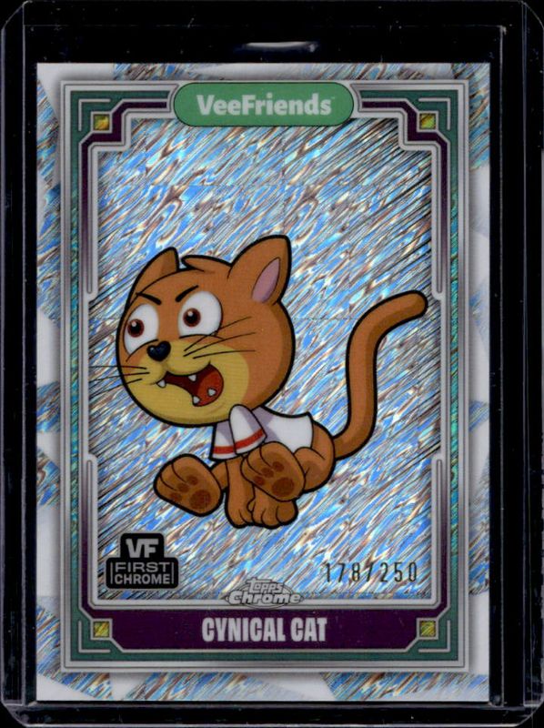 2025 Topps Chrome VeeFriends #44 Shimmer Refractor /250