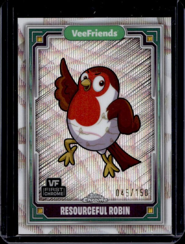 2025 Topps Chrome VeeFriends #75 Wave Refractor /150