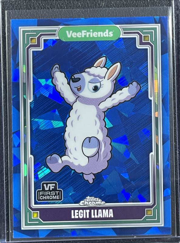 2025 Topps Chrome VeeFriends Sapphire #62 Base Sapphire