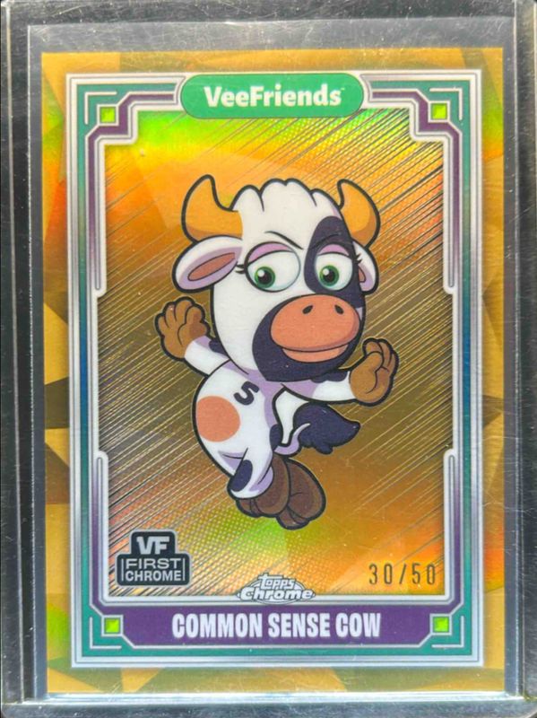 2025 Topps Chrome VeeFriends #15 Gold Refractor /50