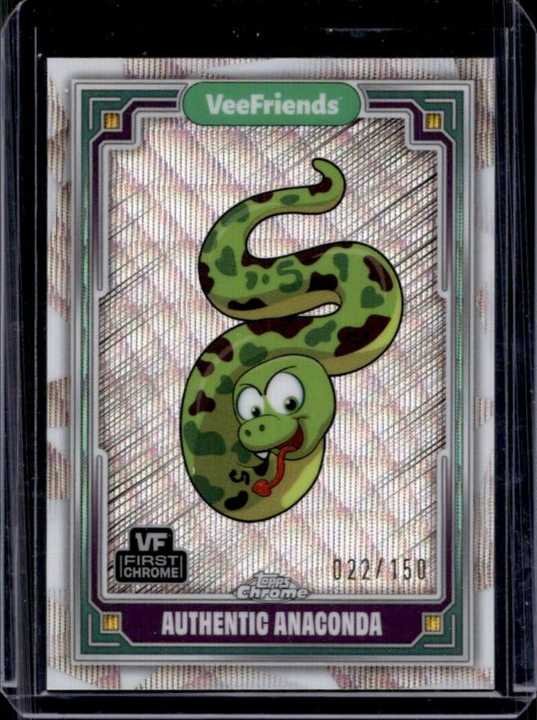 2025 Topps Chrome VeeFriends #20 Wave Refractor /150