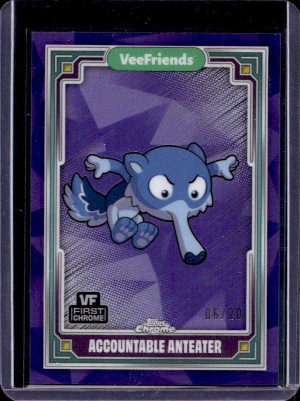 2025 Topps Chrome VeeFriends #19 Purple Refractor /20