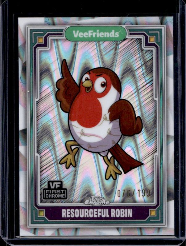 2025 Topps Chrome VeeFriends #75 RayWave Refractor /199