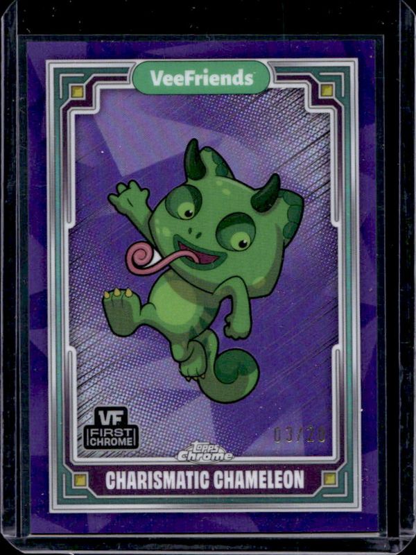 2025 Topps Chrome VeeFriends #73 Purple Refractor /20