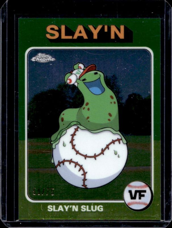 2025 Topps Chrome VeeFriends #75-9 Topps 1975 Variation /75