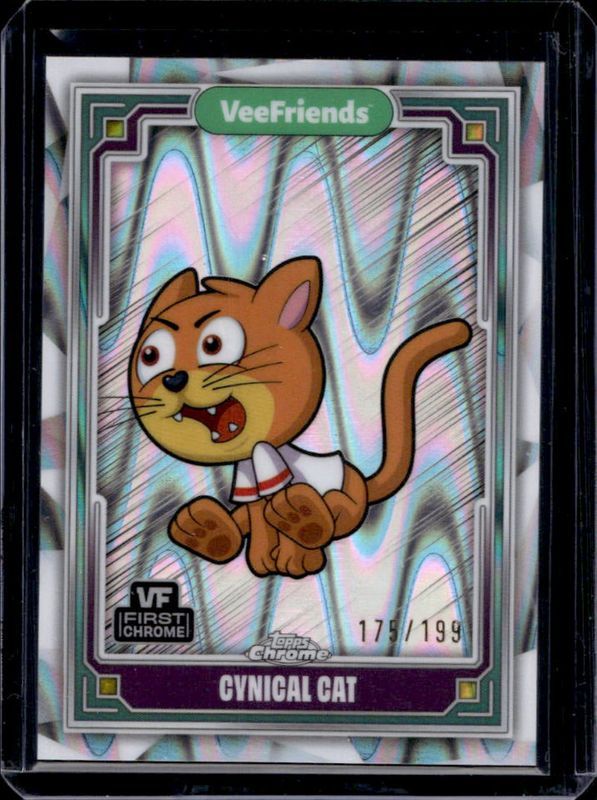 2025 Topps Chrome VeeFriends #44 RayWave Refractor /199