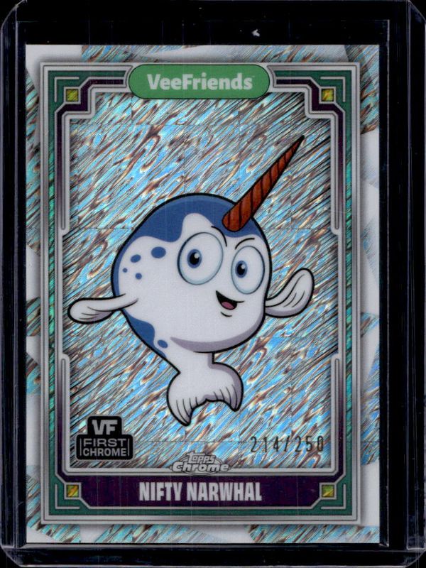 2025 Topps Chrome VeeFriends #38 Shimmer Refractor /250