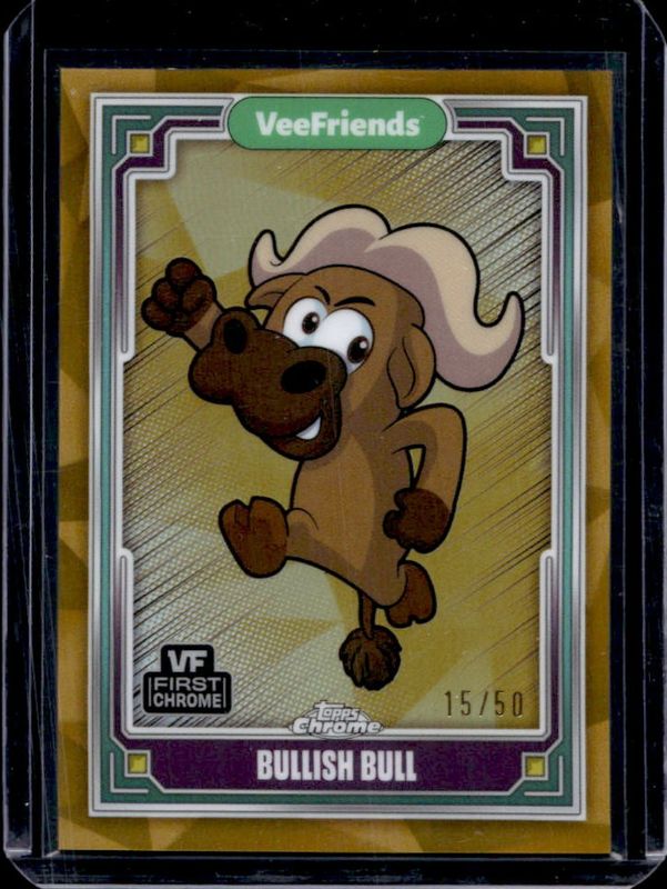 2025 Topps Chrome VeeFriends #46 Gold Refractor /50