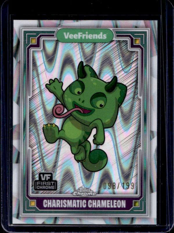 2025 Topps Chrome VeeFriends #73 RayWave Refractor /199