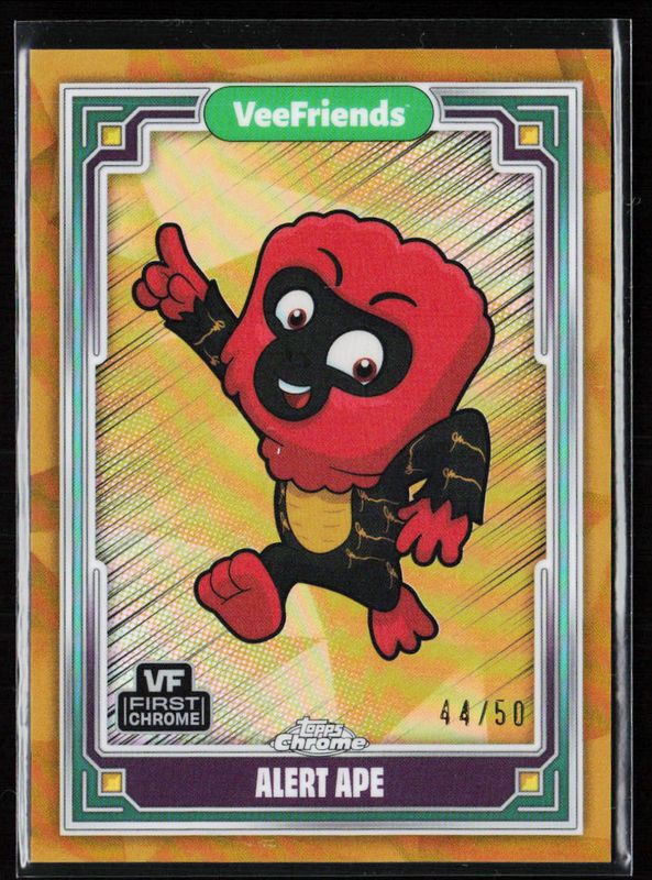 2025 Topps Chrome VeeFriends #28 Gold Refractor /50