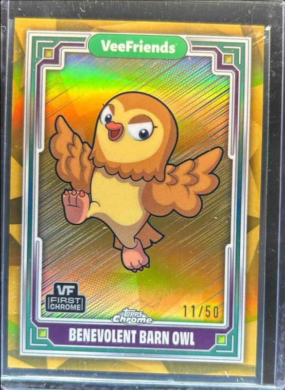 2025 Topps Chrome VeeFriends #78 Gold Refractor /50