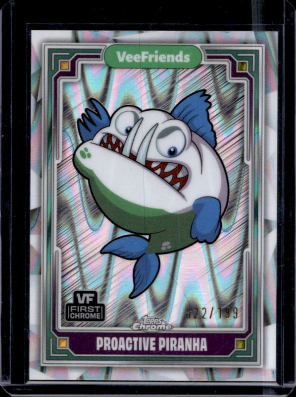 2025 Topps Chrome VeeFriends #98 RayWave Refractor /199
