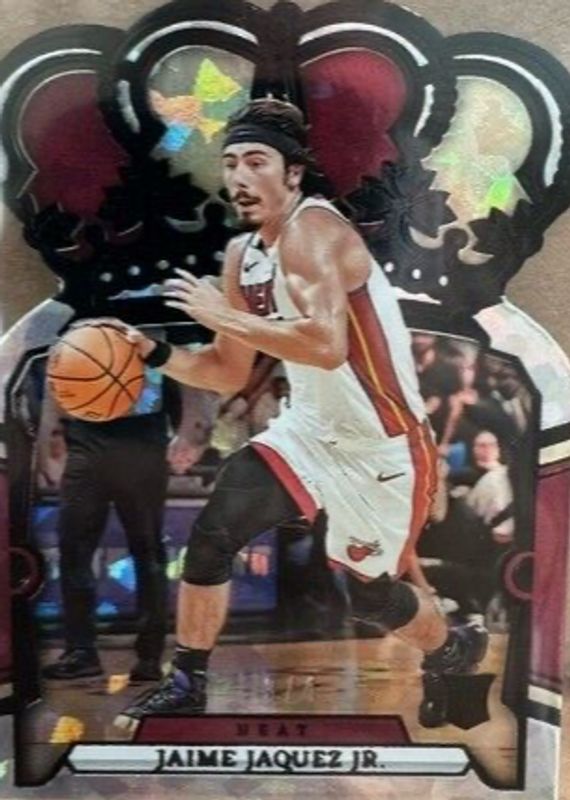 Jaime Jaquez Jr. 2023 Crown Royale #40 FOTL Black Crystal /4 Rookie RAW
