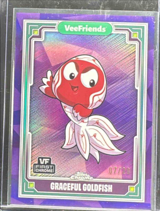 2025 Topps Chrome VeeFriends #81 Purple Refractor /20