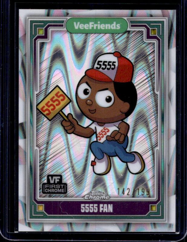 2025 Topps Chrome VeeFriends #1 RayWave Refractor /199