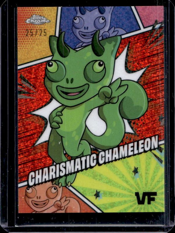 2025 Topps Chrome VeeFriends #MSS-73 Manga Speckle - Orange Speckle /25