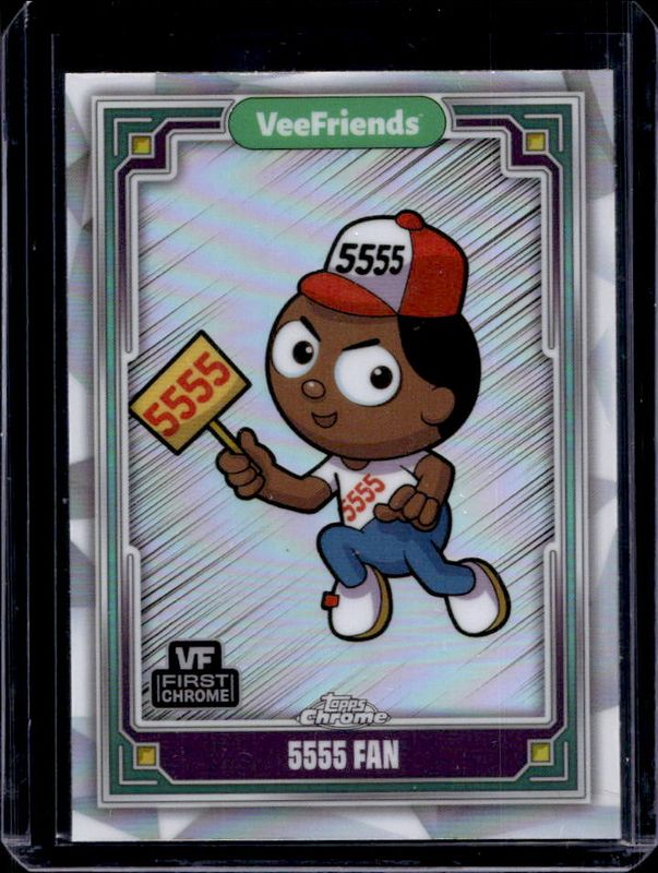 2025 Topps Chrome VeeFriends #1 Refractor
