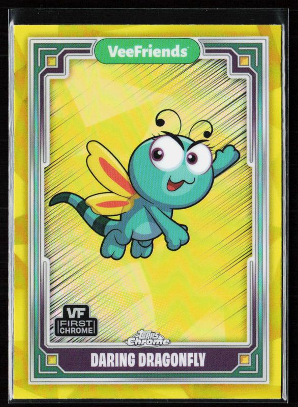 2025 Topps Chrome VeeFriends #79 Yellow Refractor