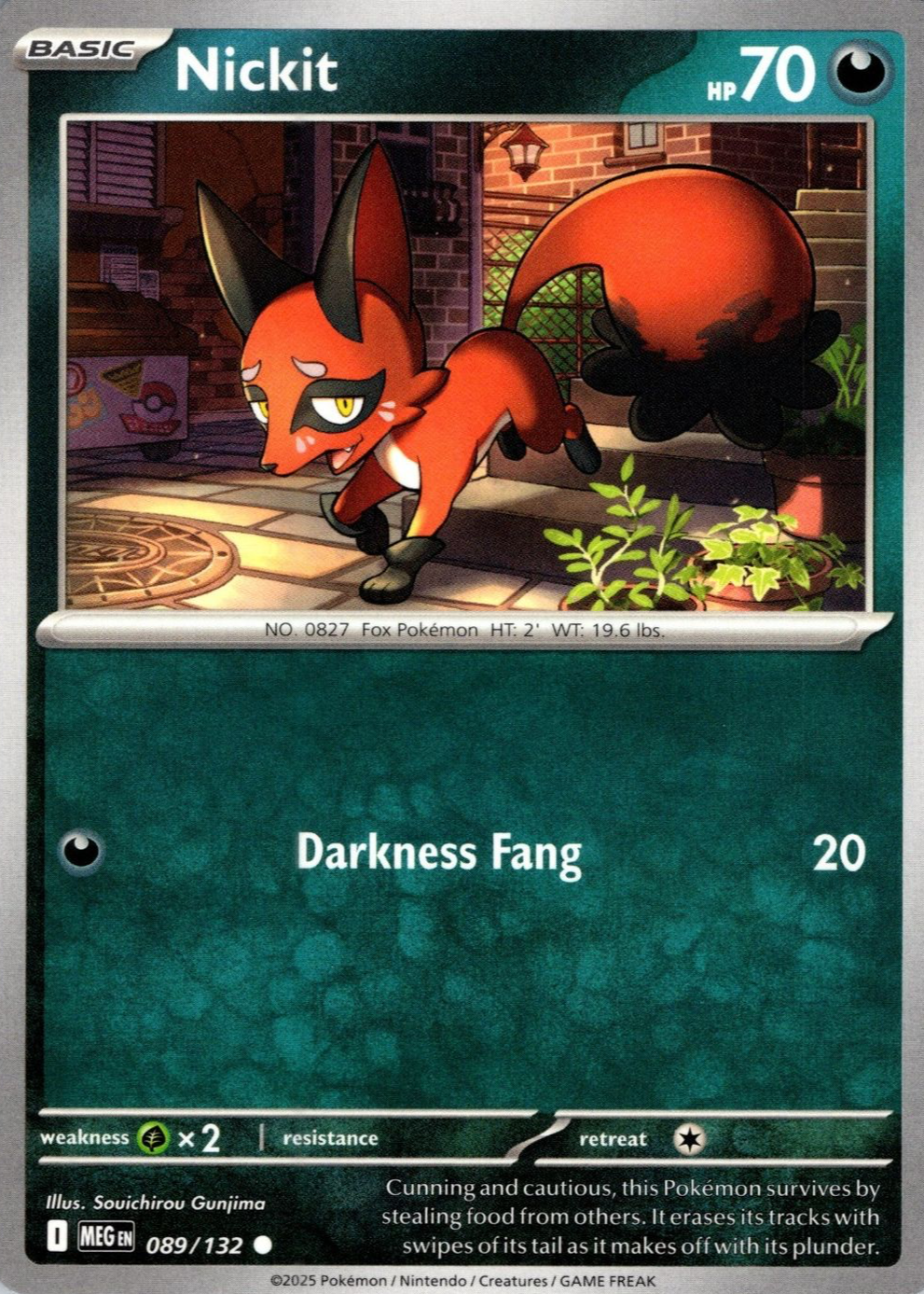 fox pokemon card Pokemon Gym Heroes Common Card
