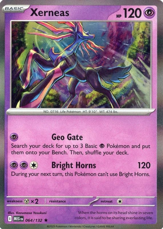 2025 Mega Evolution #064/132 Holo