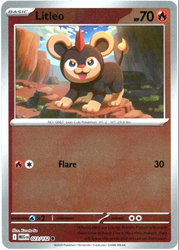 litleo pokemon card Kobra Comics Placeholder Image Provided Pokemon TCG - SV1a -