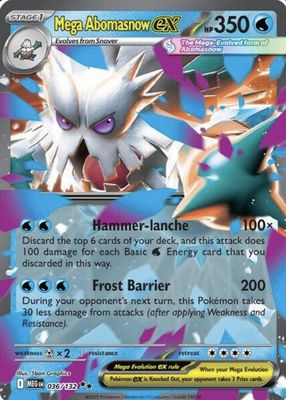 2025 Mega Evolution #036/132 Double Rare