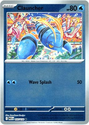 2025 Mega Evolution #037/132 Reverse Holo