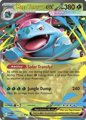 2025 Mega Evolution #003/132 Double Rare