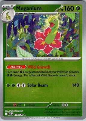 2025 Mega Evolution #010/132 Reverse Holo