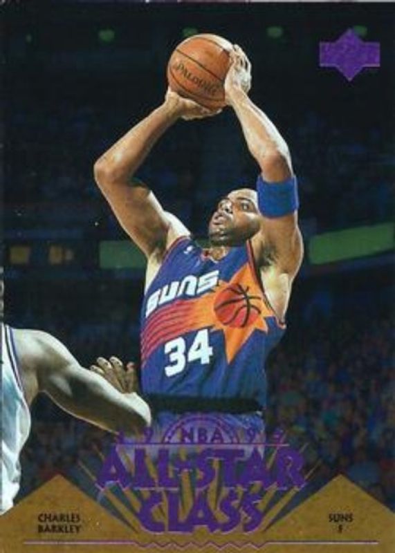 Charles Barkley 1995 Upper Deck #AS25 All Star Class RAW