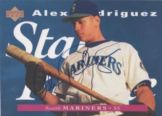 1995 Upper Deck #215 Autographs Jumbo