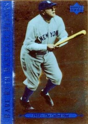 1995 Upper Deck #79 Baseball Heroes: Babe Ruth