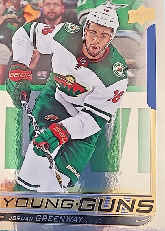 2018 Upper Deck #213 Young Guns - Silver Foil