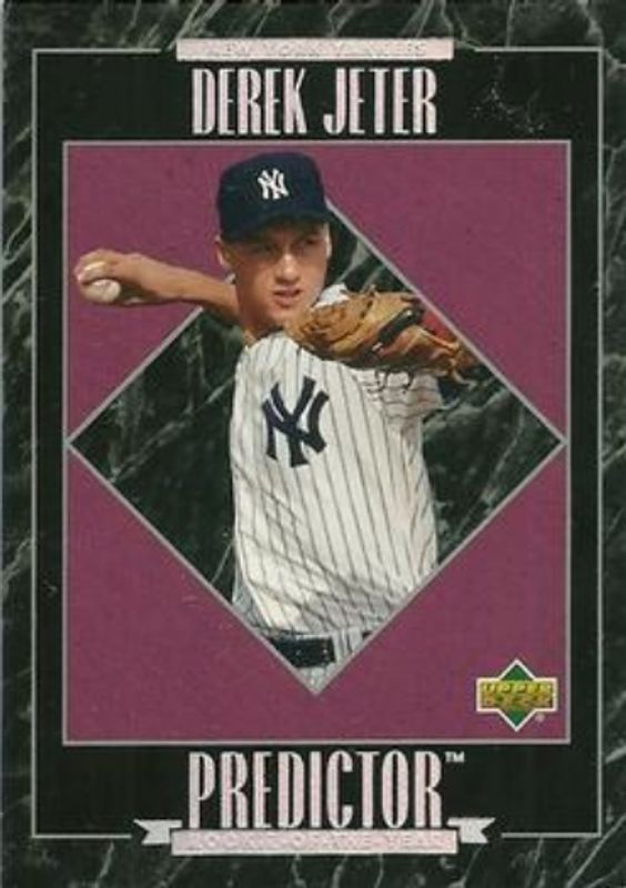 Derek Jeter 1995 Upper Deck #H14 Predictors Exchange: Award Winners RAW