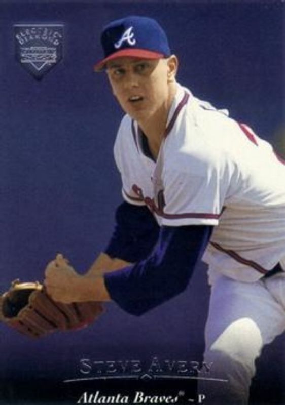 Steve Avery 1995 Upper Deck #292 Electric Diamond Rookie RAW