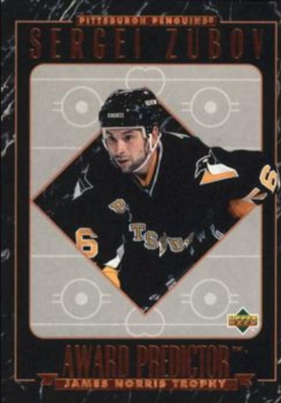 Sergei Zubov 1995 Upper Deck #H37 Predictors Hobby RAW