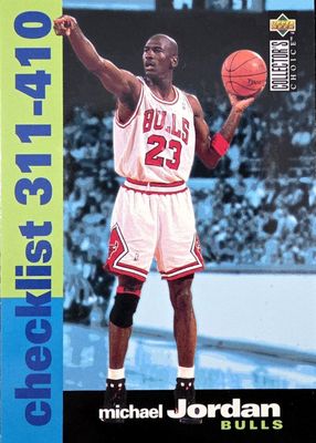 1995 Upper Deck Collector's Choice #410 Checklist